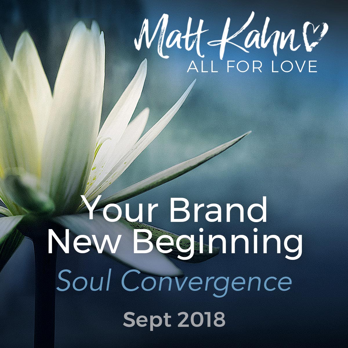 lekken kiespijn Identificeren Your Brand New Beginning - Matt Kahn