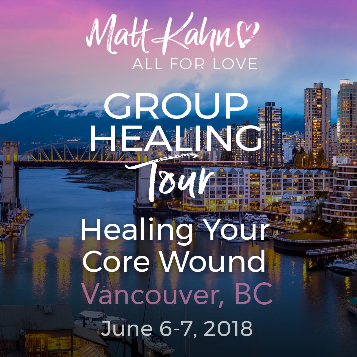 Group Healing Tour Vancouver British Columbia