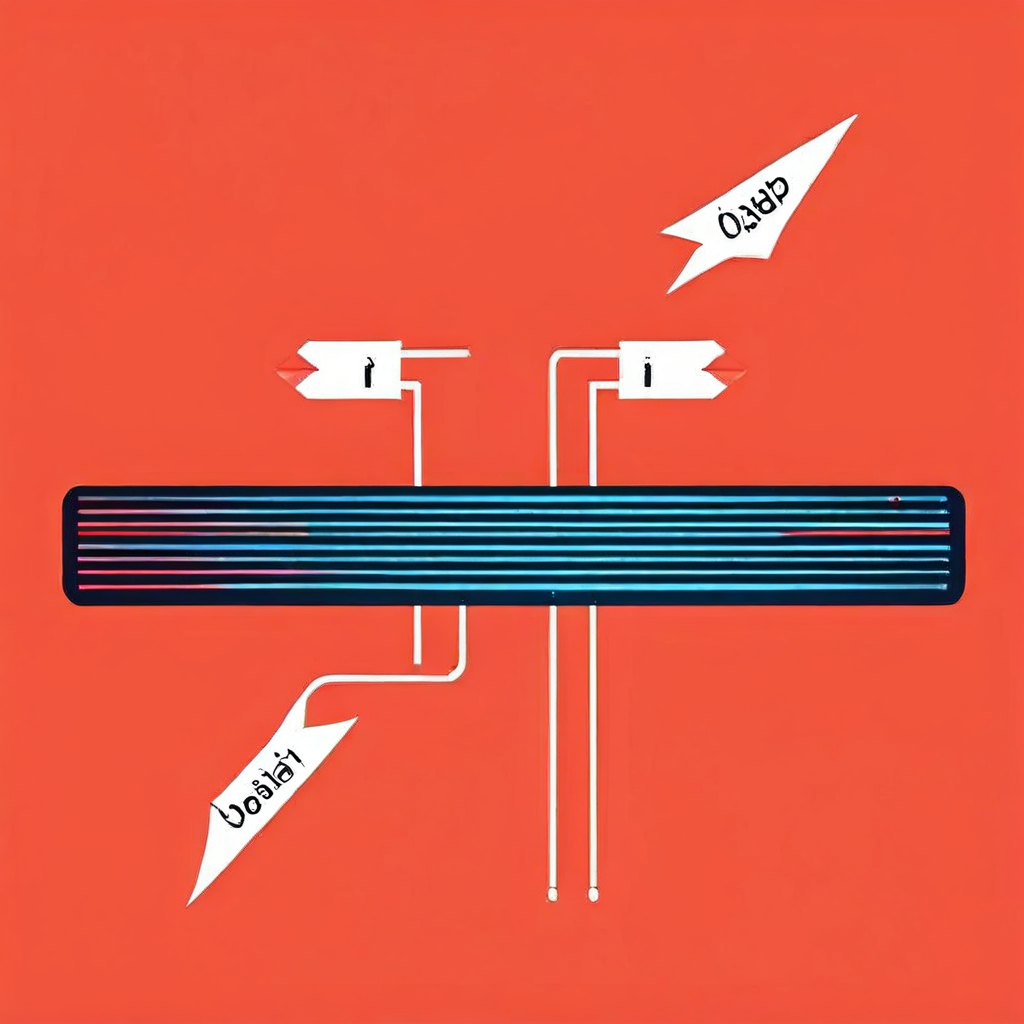 사용자와 앱을 가리키는 두 개의 화살표가 서로를 향하고, 그 사이에 데이터 입력과 출력이 흐르는 단순한 구성의 도식입니다.