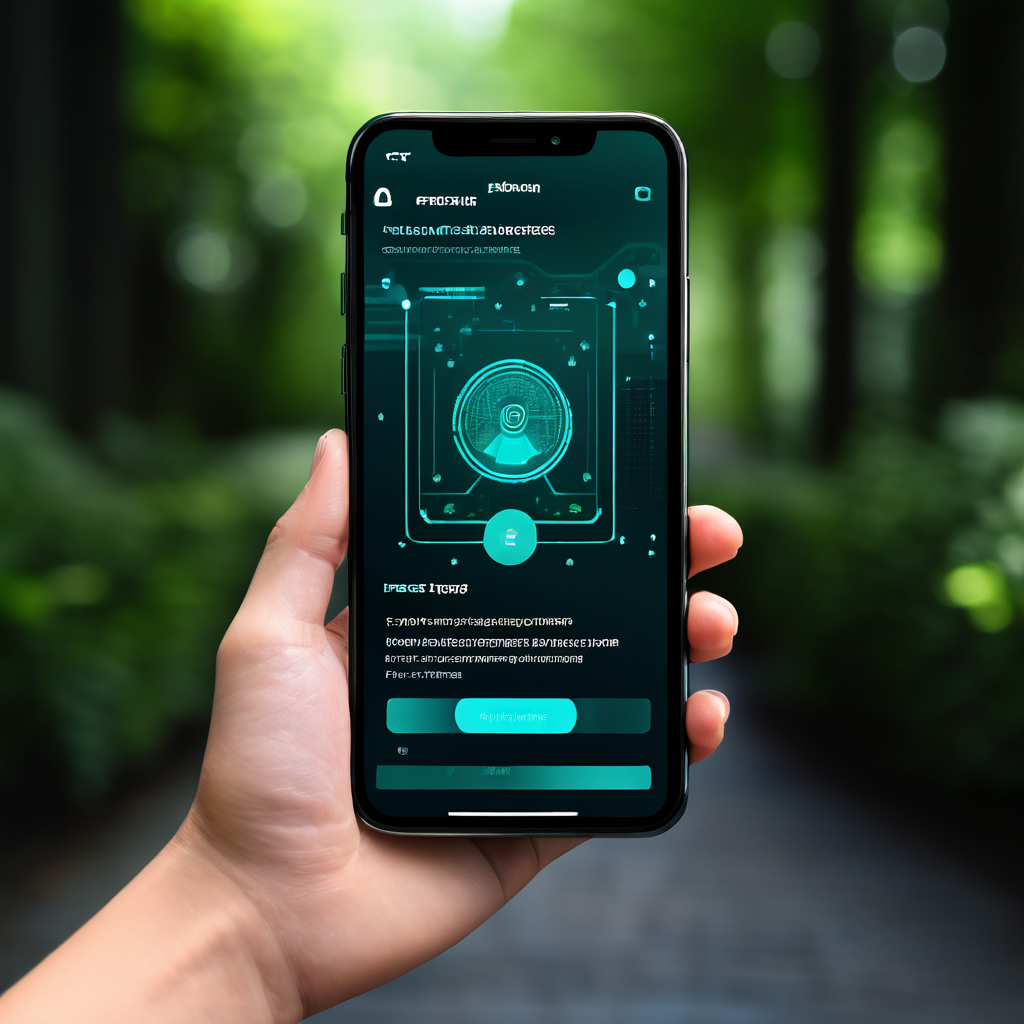 파란색과 흰색의 깔끔한 디지털 화면에 사용자를 핵심 기능으로 안내하는 직관적인 탐색 경로가 중앙에 배치된 모습이다.