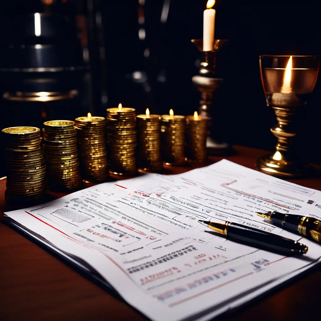 법률 문서가 타임라인으로 변형되어 규제 압력 속에서 베팅 커뮤니티의 성장, 정점, 그리고 최종적인 몰락 과정을 차트로 보여주는 개념 이미지입니다.