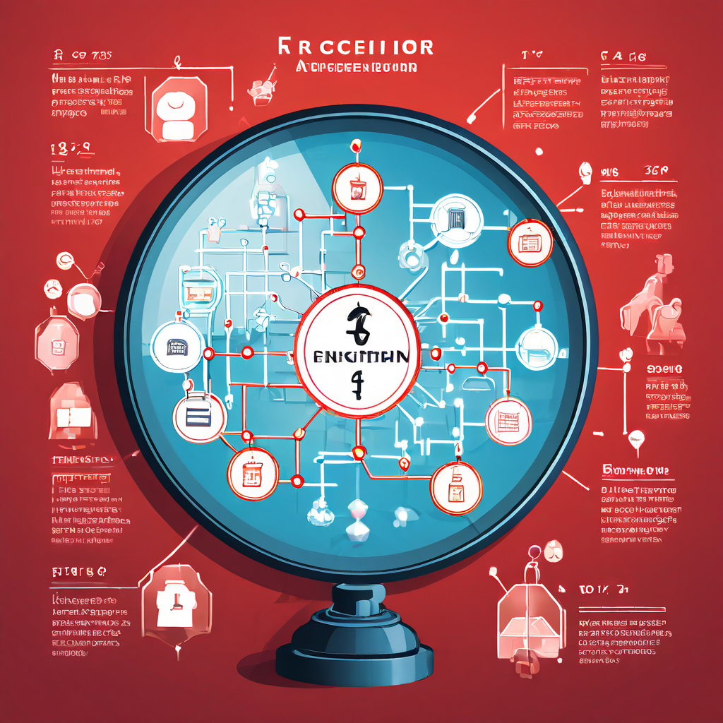무작위성과 공정성을 검증하기 위해 확대경으로 투명한 과정을 살펴보는 난수 생성기(RNG) 알고리즘의 핵심 원리를 설명하는 시각적 플로우차트입니다.