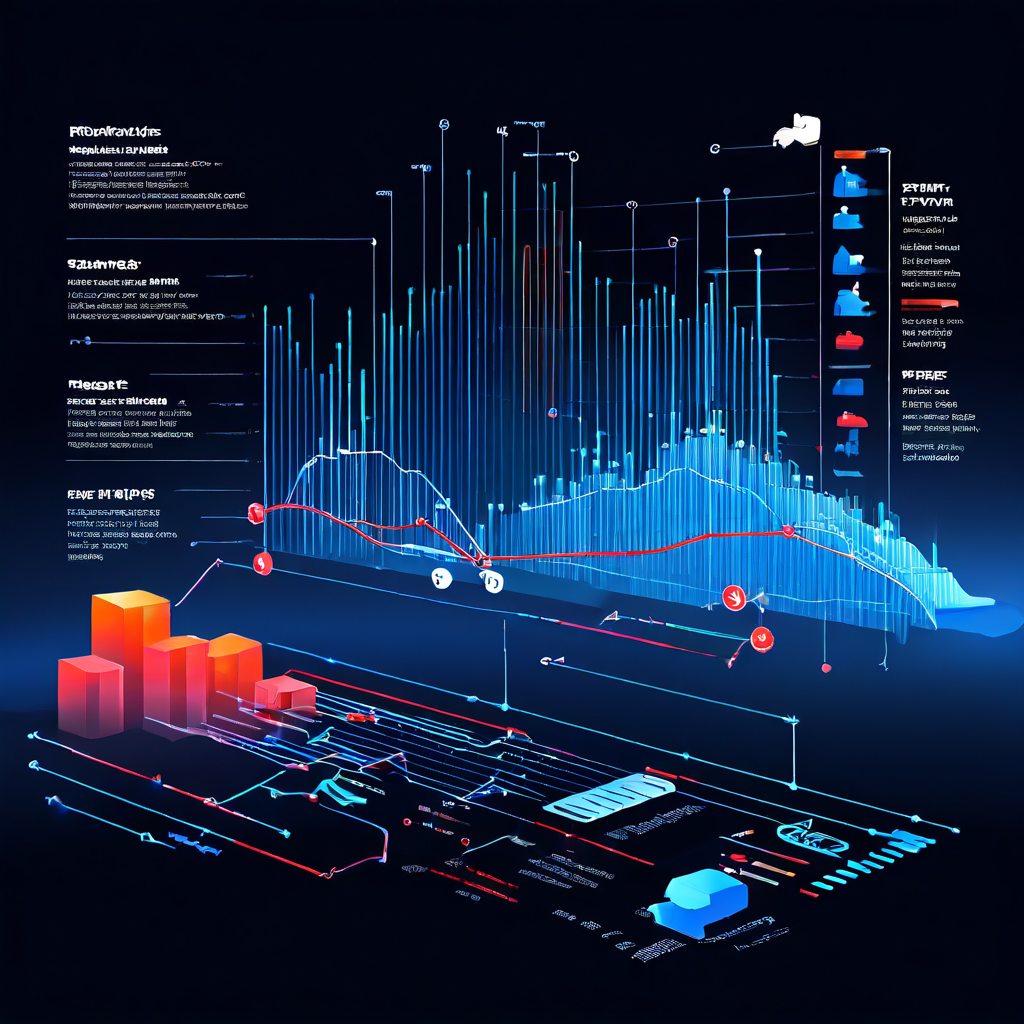 실시간 RTP 변동을 모니터링하는 데이터 파이프라인의 아키텍처 다이어그램으로, 라이브 그래프와 알림 경고 시스템의 흐름을 설명하는 이미지입니다.