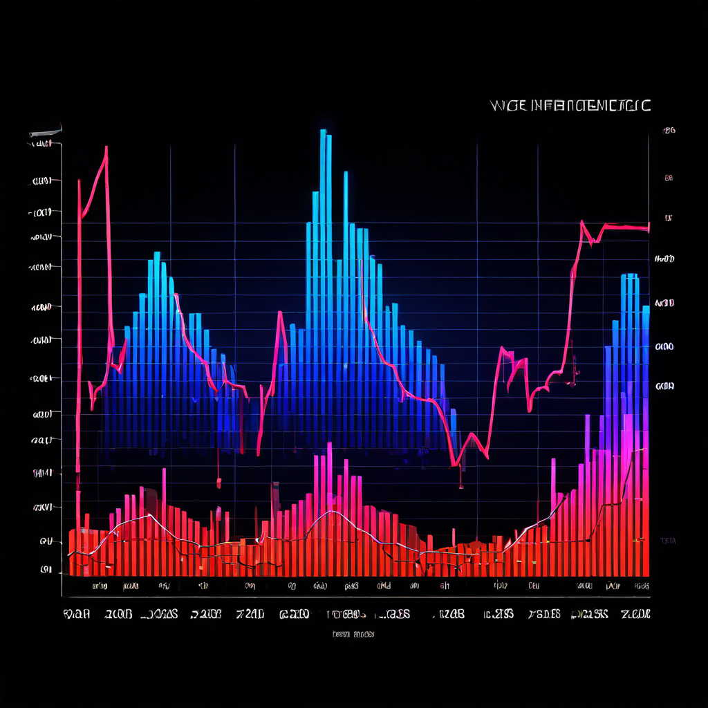 시청자의 반응 강도와 배경 음악 볼륨의 상관관계를 동기화된 피크와 딥으로 시각화한 데이터 분석 그래프 이미지입니다.