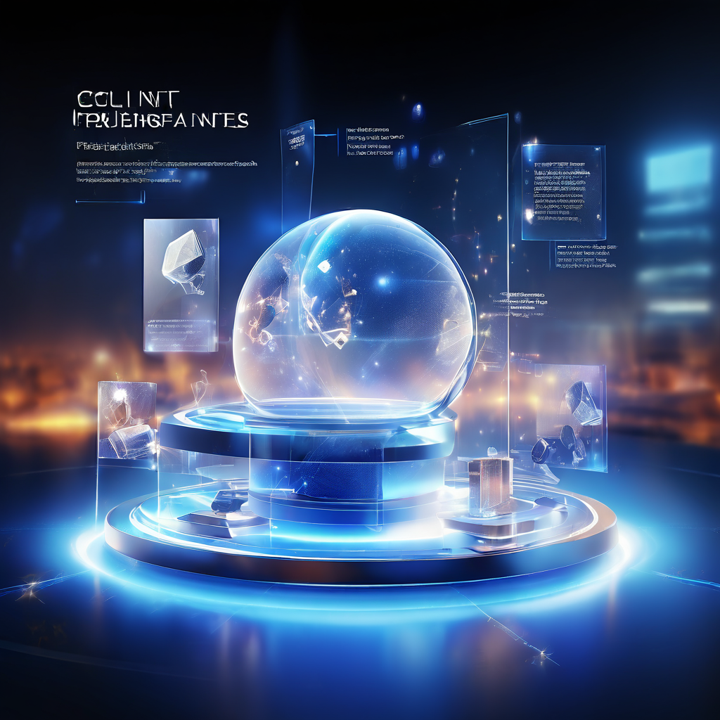 Futuristic digital service interface showing cloud infrastructure and data layers representing commission-free online platform...