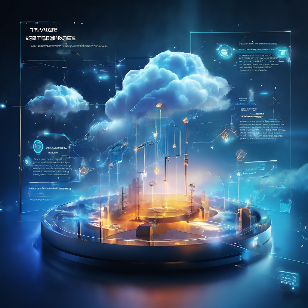A futuristic digital dashboard showing cloud infrastructure and data flow, representing the timing of post-session pot odds...