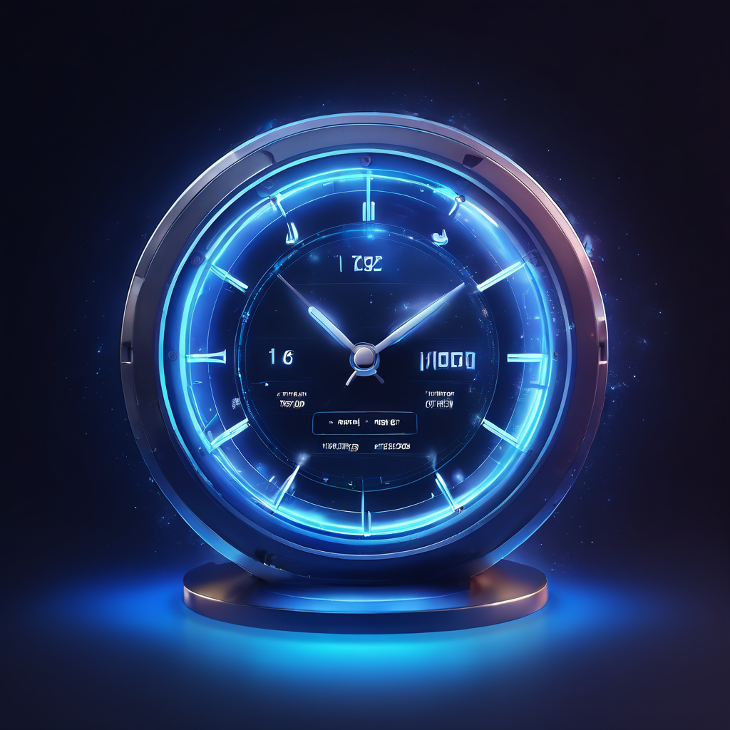 Mobile round timing interface with cloud data flow on a premium digital platform.